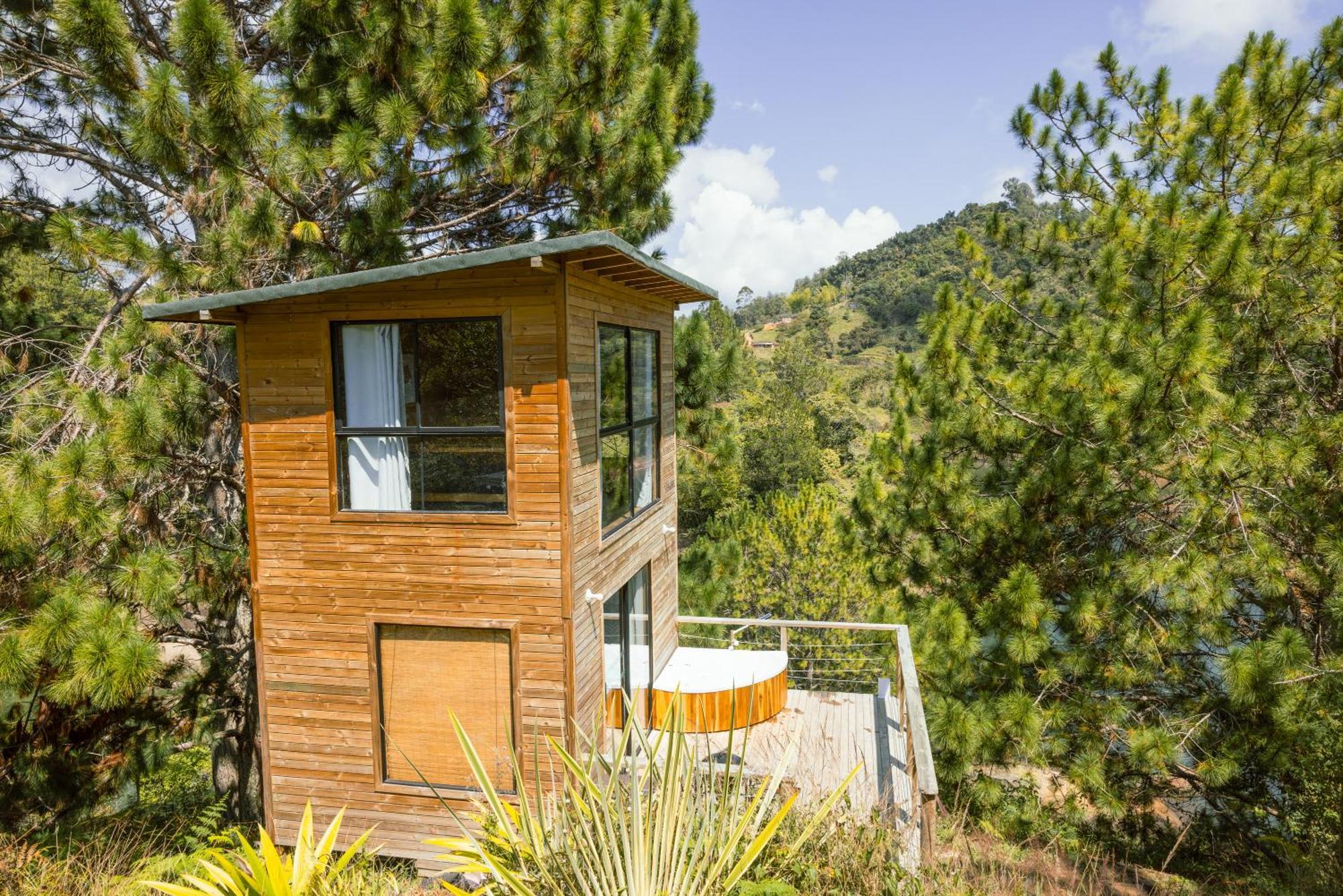 Cabanas Refugio Himalaya Guatapé Eksteriør bilde