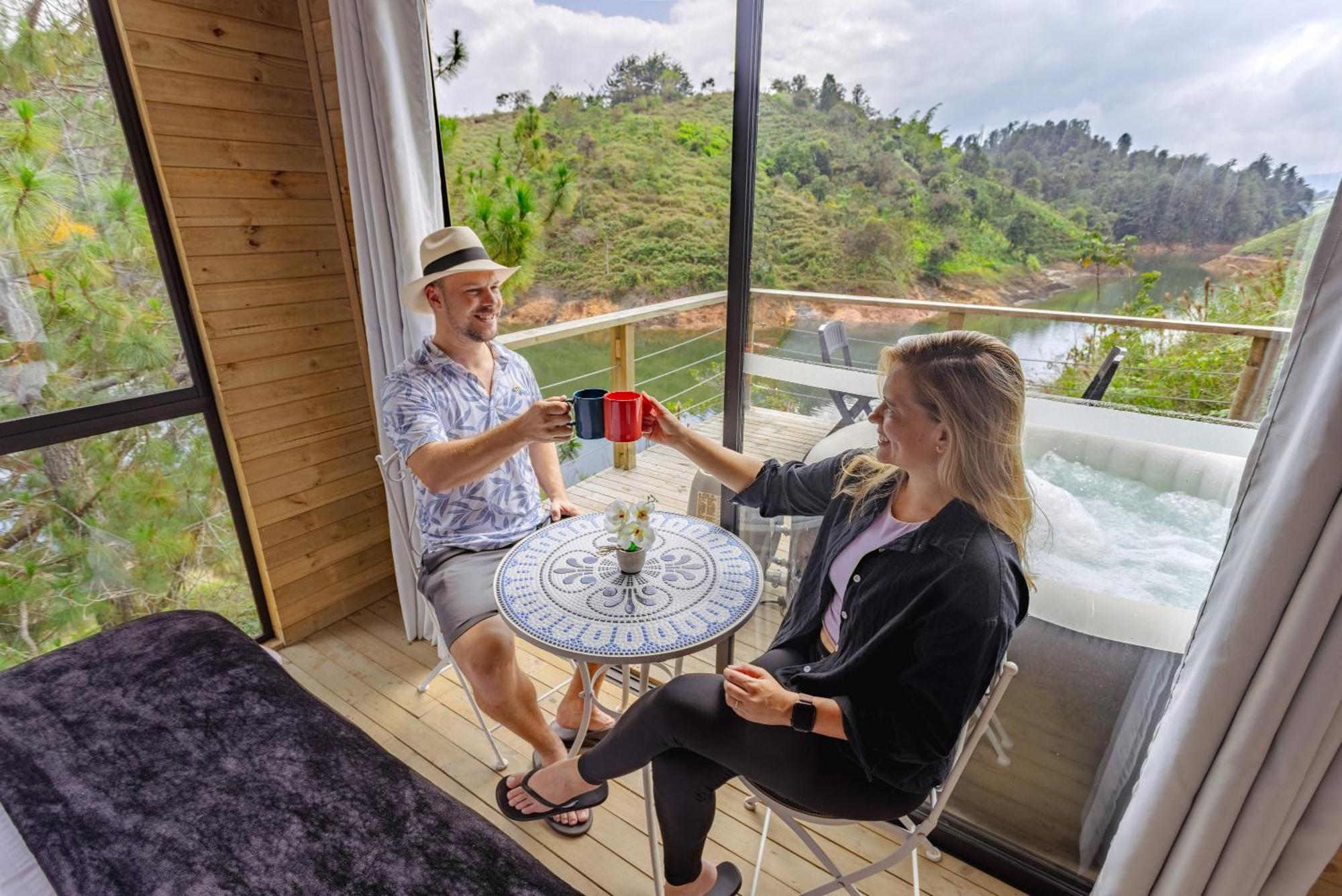 Cabanas Refugio Himalaya Guatapé Eksteriør bilde